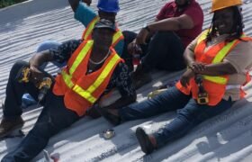 Image of the Construction energy team at work